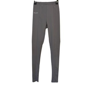 GSUWOO Women's High Waisted Leggings Small NWT Gray Athletic Streetwear Urban
